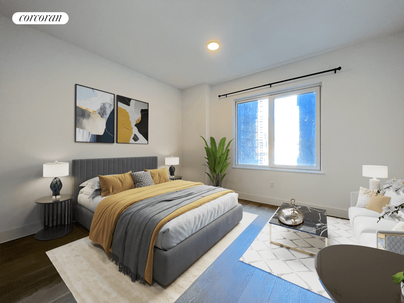 Beautiful Studio at The Brooklyn Groove which designed by ODA New York, this lovely home comes with wide plank oak flooring throughout, beautiful gallery kitchen with custom rift oak cabinetry ...