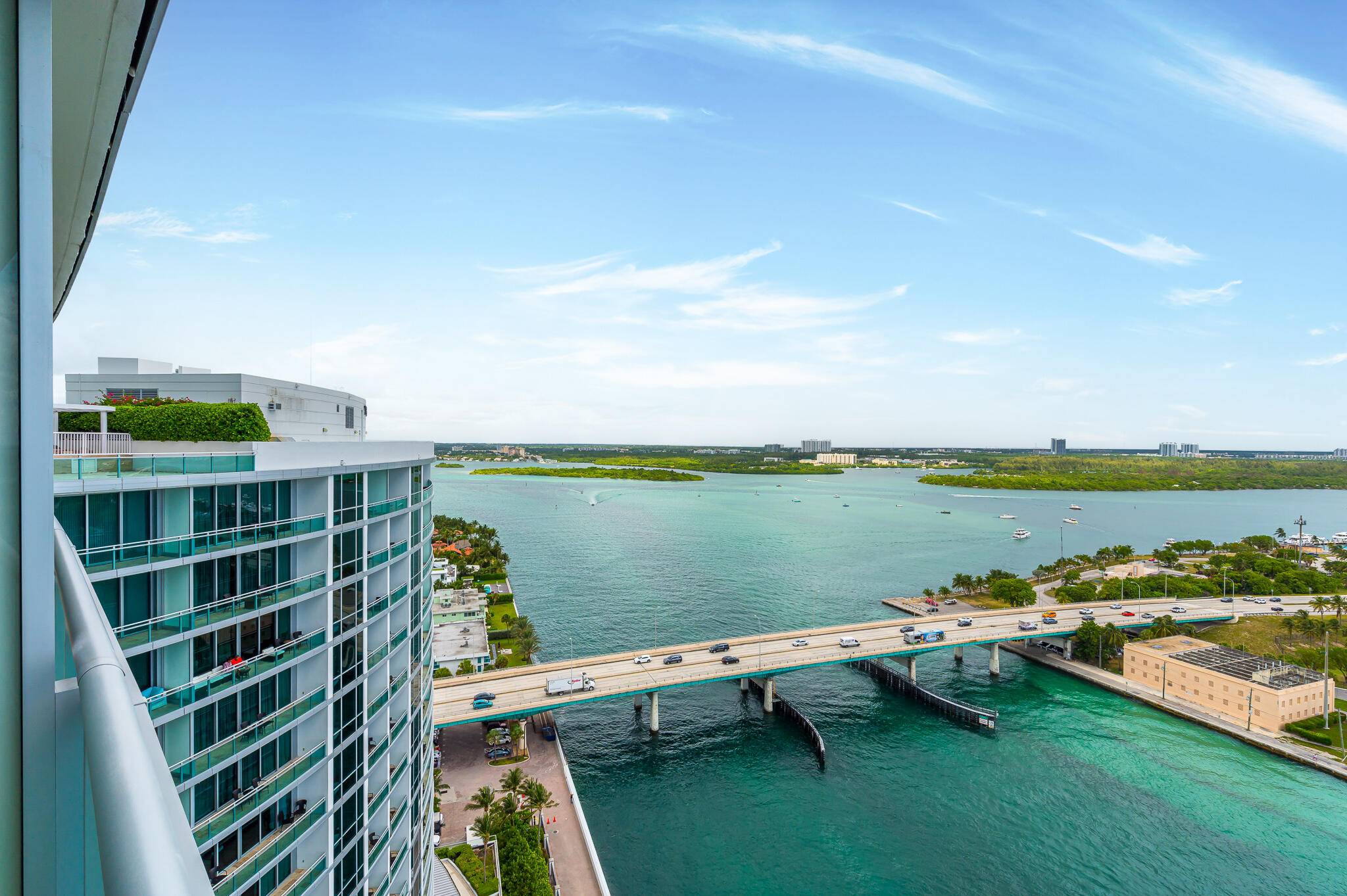 Spectacular unobstructed Ocean and Intracoastal City Views Beautifully designed 3 bedroom, 3.