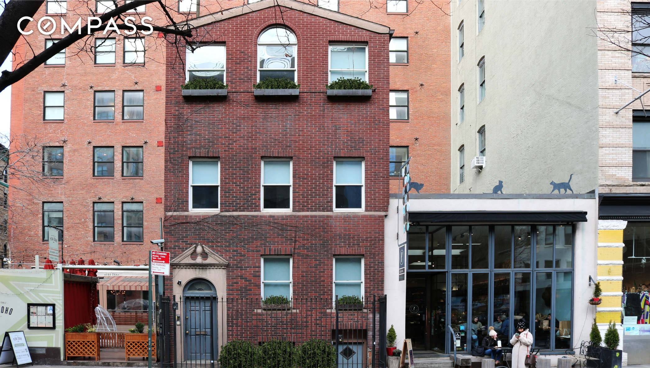 We are proud to present the only free standing townhome in SoHo for sale for the first time.
