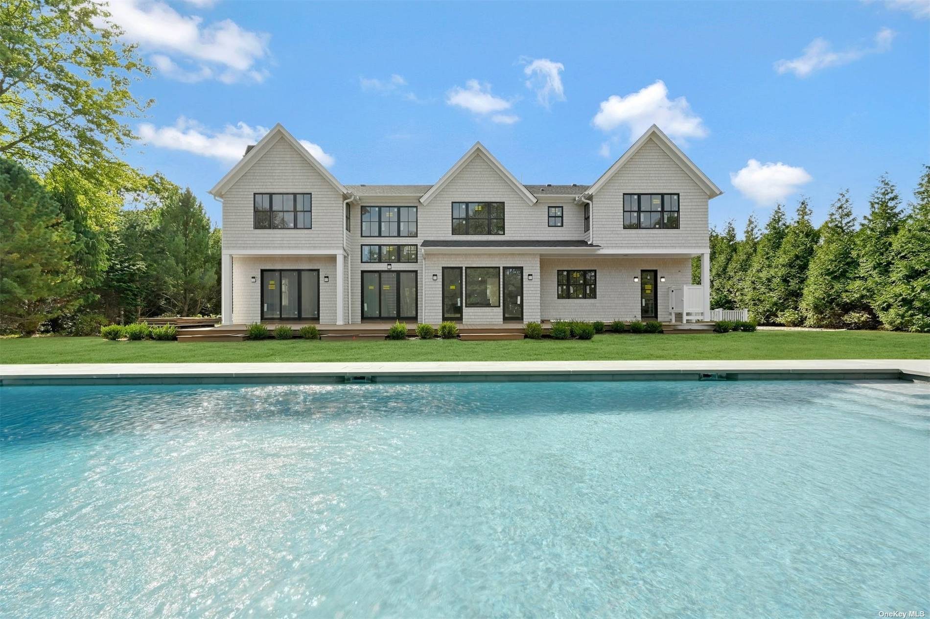 Beautiful post modern new construction in the Village of Quogue.