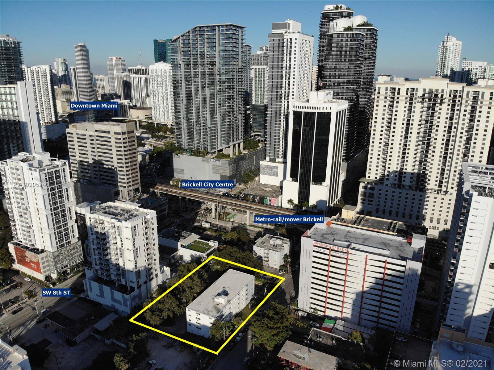 Prime Investment Deal, Unique opportunity to own one of the largest remaining lots in West Brickell Area, a total of 30, 000 Sq Ft with T 6 24 Open Zoning ...