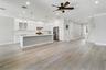 living room/kitchen