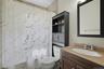 Bathroom featuring vanity and tub/ shower bath