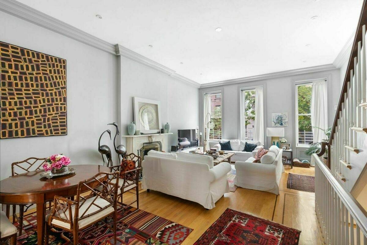 Impeccably renovated 4 story 5 6 bedroom town house located on very quiet tree lined street close to Carl Schurz Park.