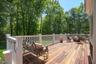 Freshly Stained Mahogany Deck