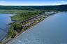 Piermont Landing looking west toward New Jersey.