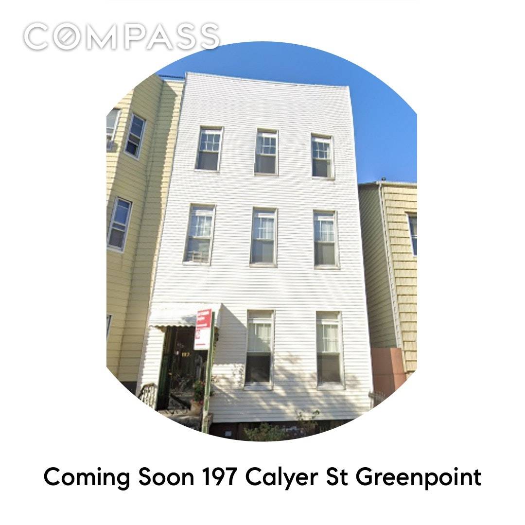 Large approx 1200 SF 2 bed 1 bathroom floor through apartment in a prime Greenpoint location.
