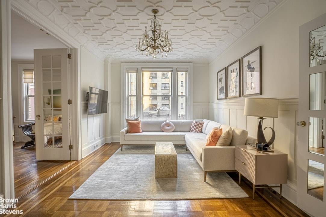 Beautifully renovated bright two bedroom one bath mint apartment with city views of Carnegie Hall, high ceilings, large windows and oversized gracious rooms.