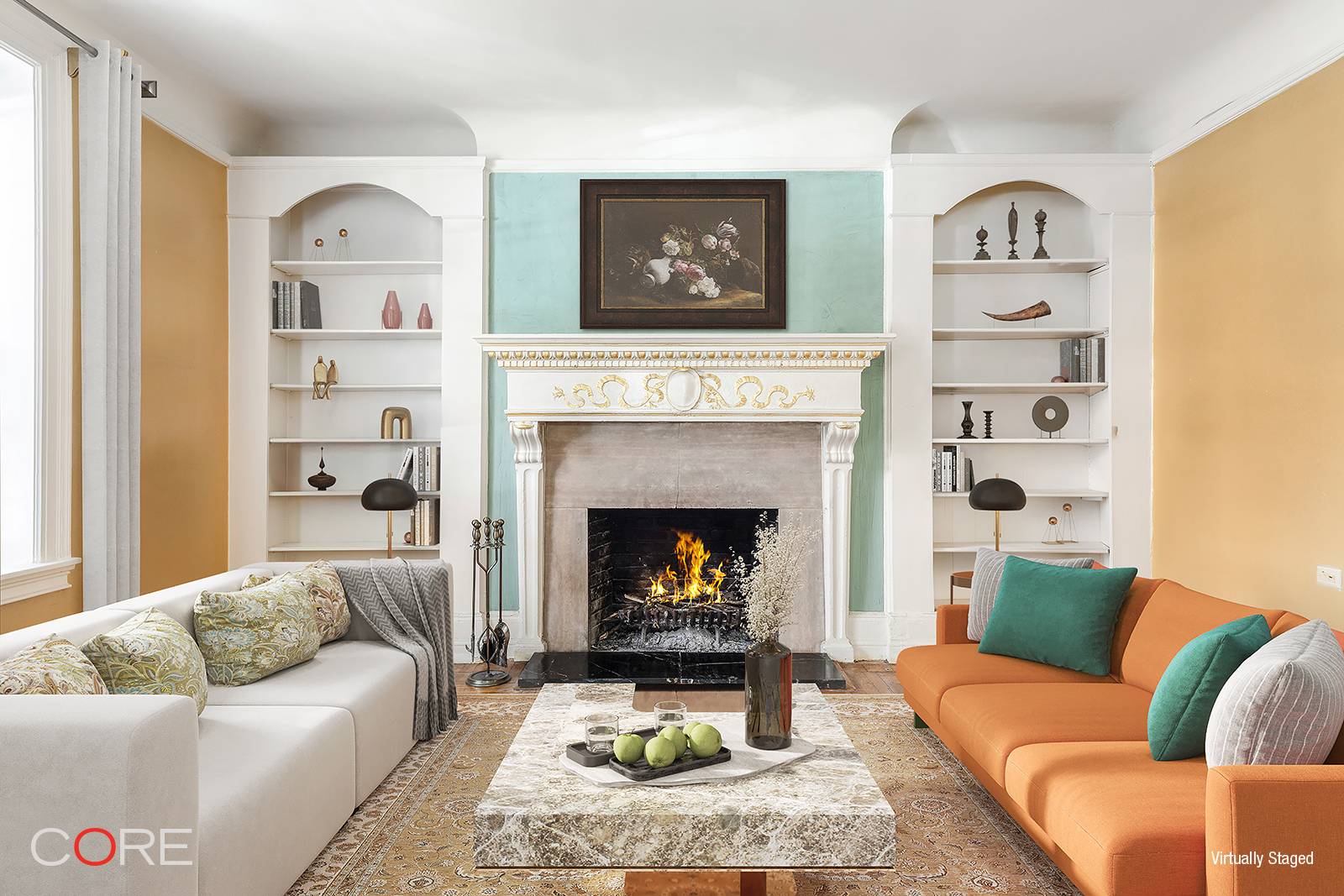 Wrapping all four exposures of the iconic Towers, this grand four bedroom, three bathroom home blends historic charm with timeless elegance.
