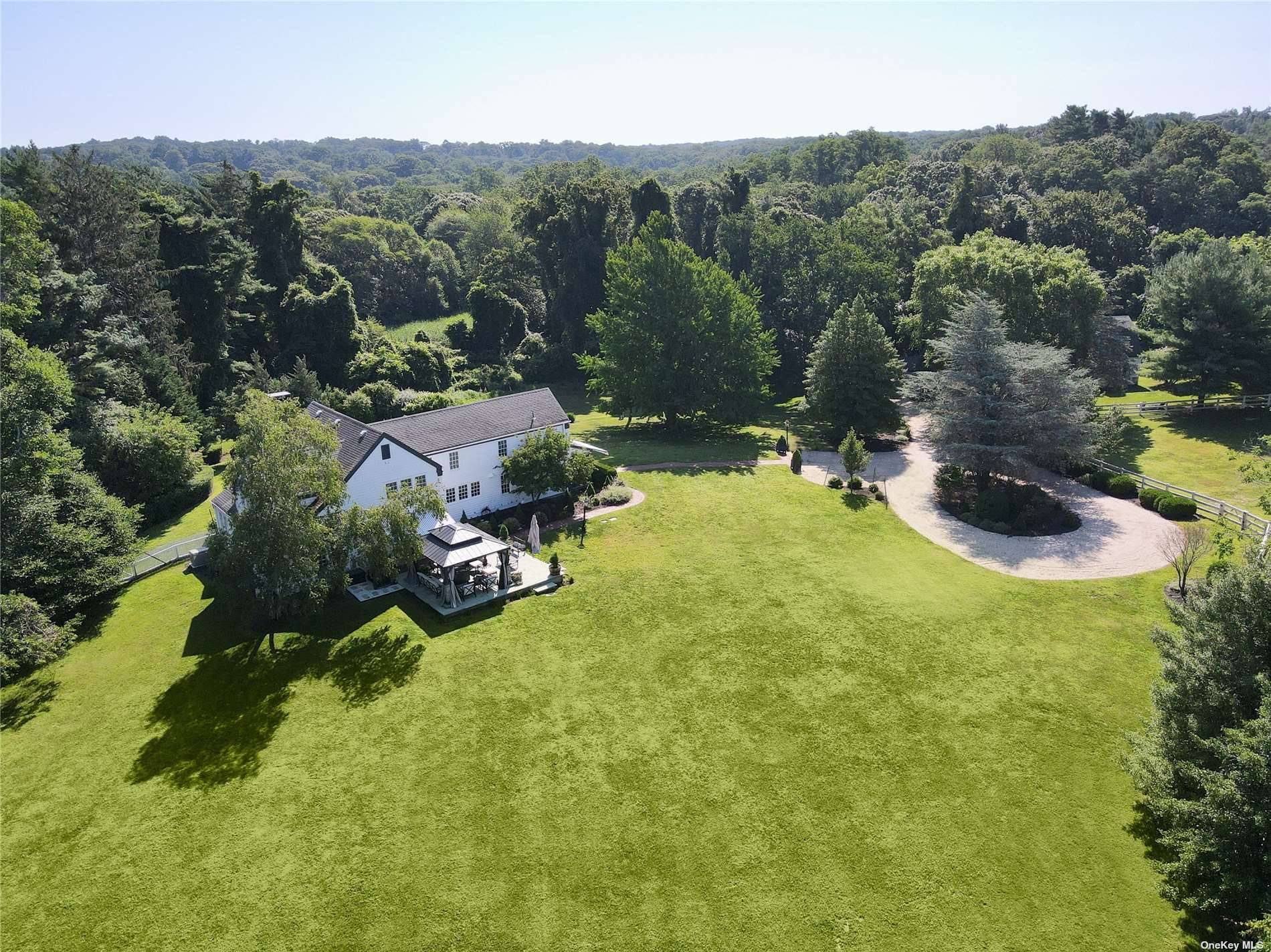 Newly Renovated 1840's Farm House on shy 3 acres, surrounded by 100 acre nature preserve.