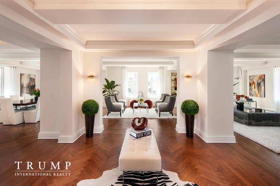 Rare opportunity to live in a 7, 132 square foot full floor penthouse on Park Avenue.