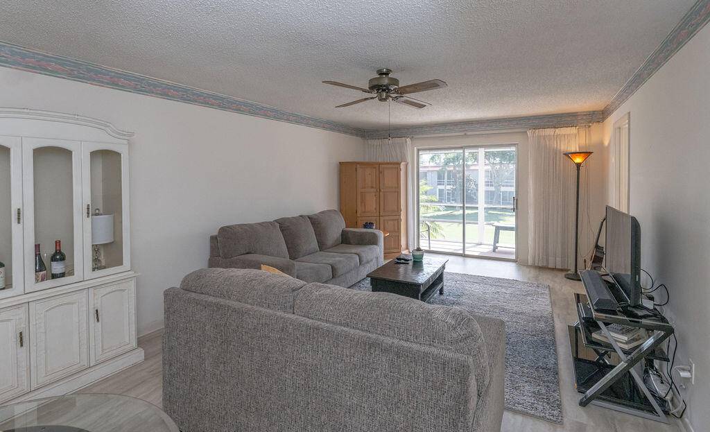 Nestled in a peaceful 55 community, this 2 bed, 2 bath condo seamlessly combines comfort and leisure.
