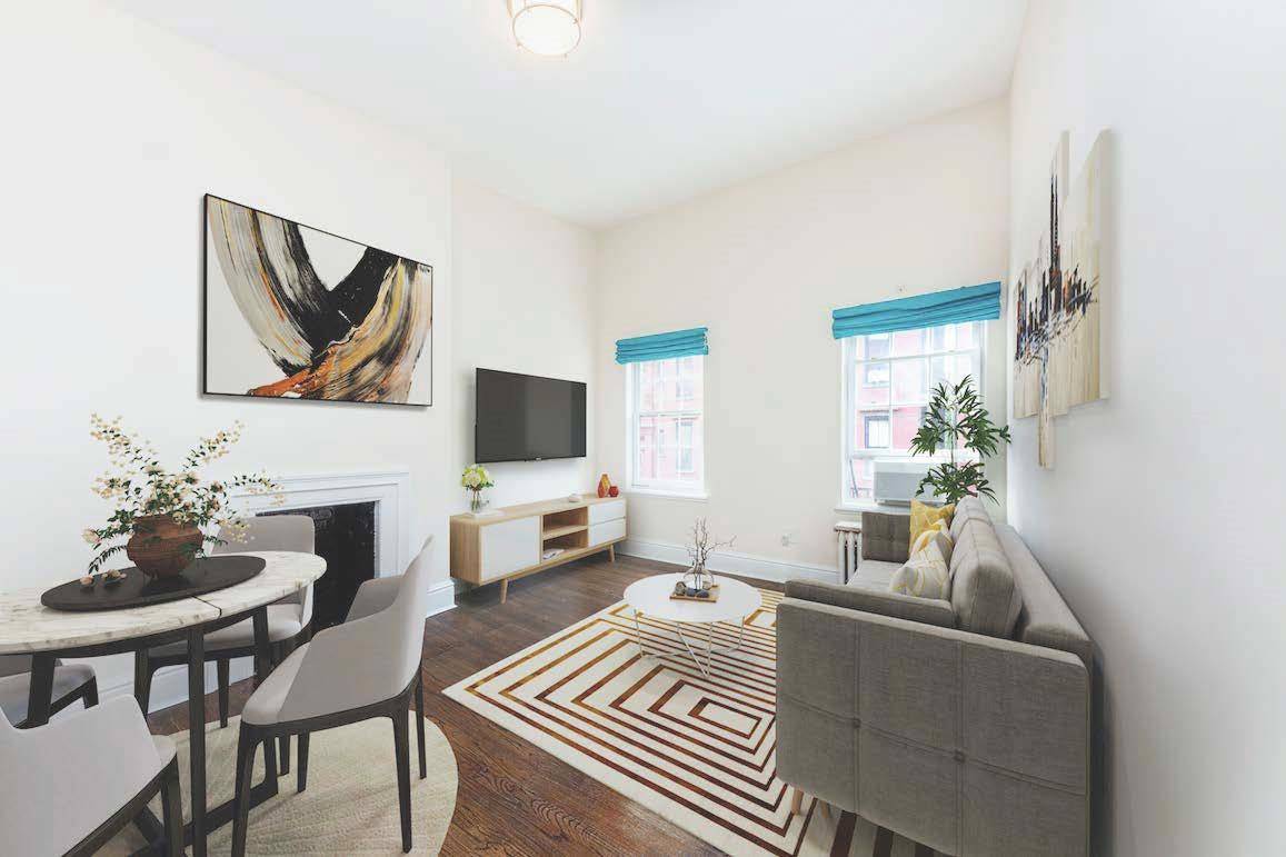 Video Tour Available Upon Request Gross Rent 3995 Charming South Facing 1 Bedroom located on one of the best blocks in the West Village !