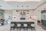 SubZero 48"Fridge, Drop ceiling with light strips