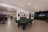 virtually staged game room