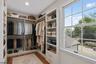 Virtually staged closet