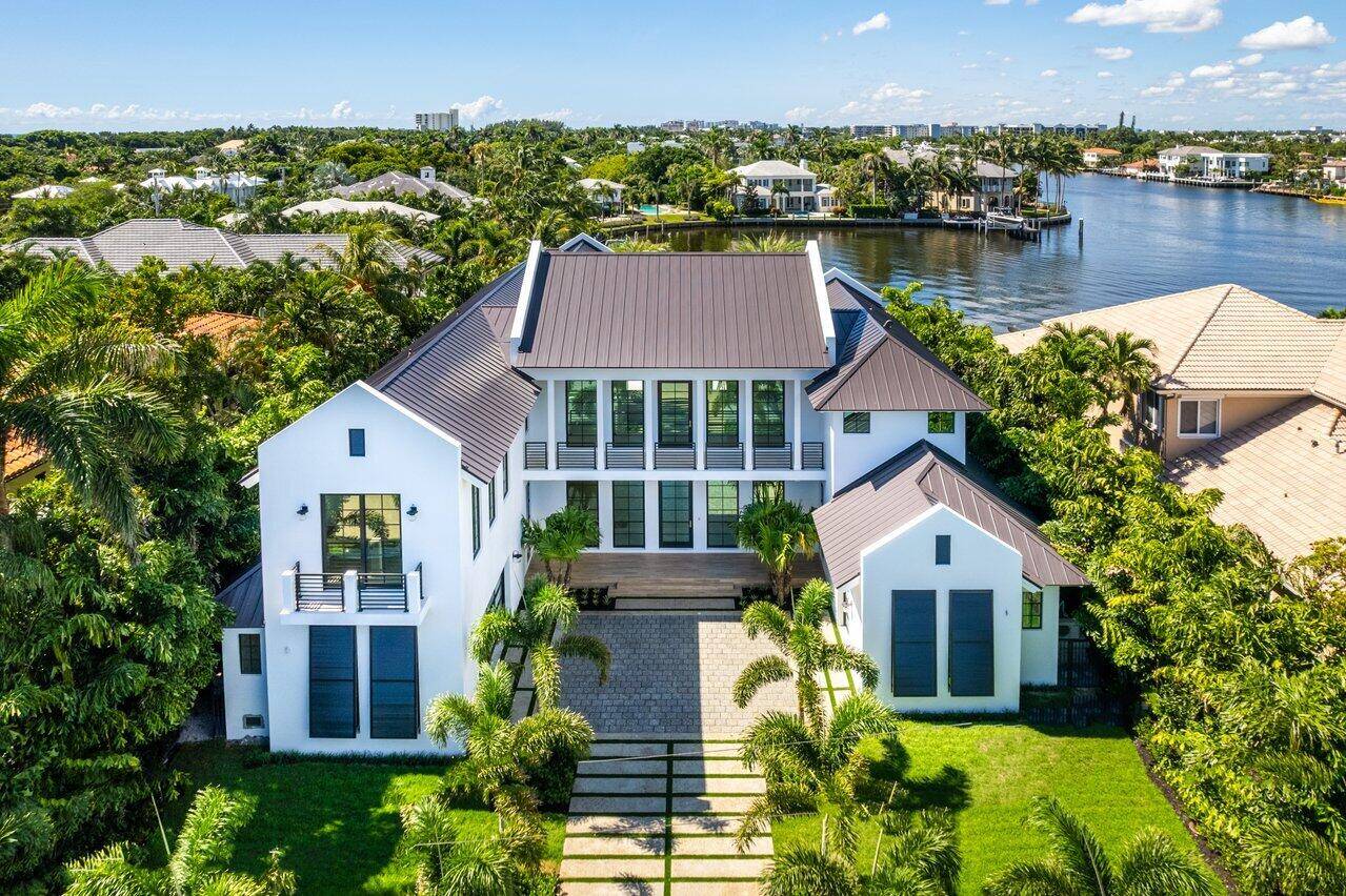 Just completed with the finest craftsmanship and materials, 1014 Melaleuca Road, Delray Beach, a luxurious contemporary furnished waterfront estate is available to rent immediately and enjoy the Florida lifestyle.