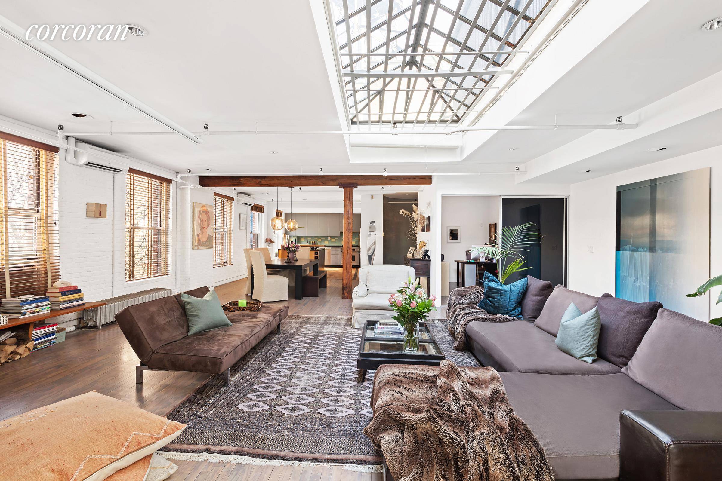 33 Bleecker Street, Apartment 6B, a spectacular bright, airy and quiet 3 Bed 3 Bath, 2600 SF Loft, is located on the top floor of this boutique prewar co op ...