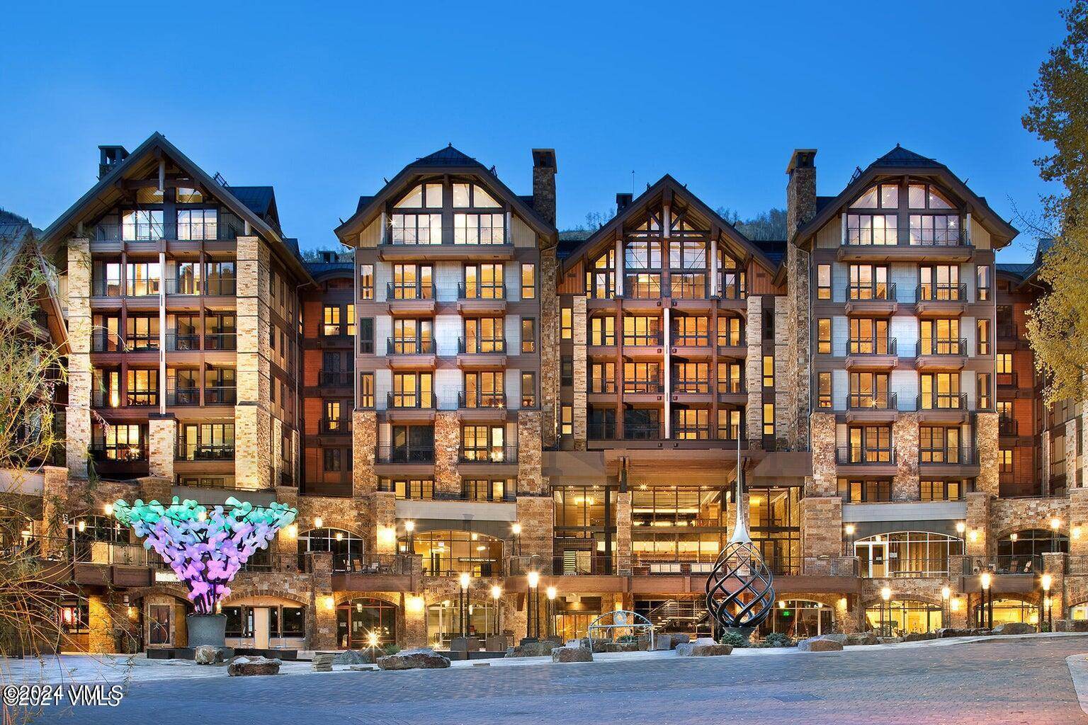 Spacious 3 bedroom den residence in the heart of Vail Village.