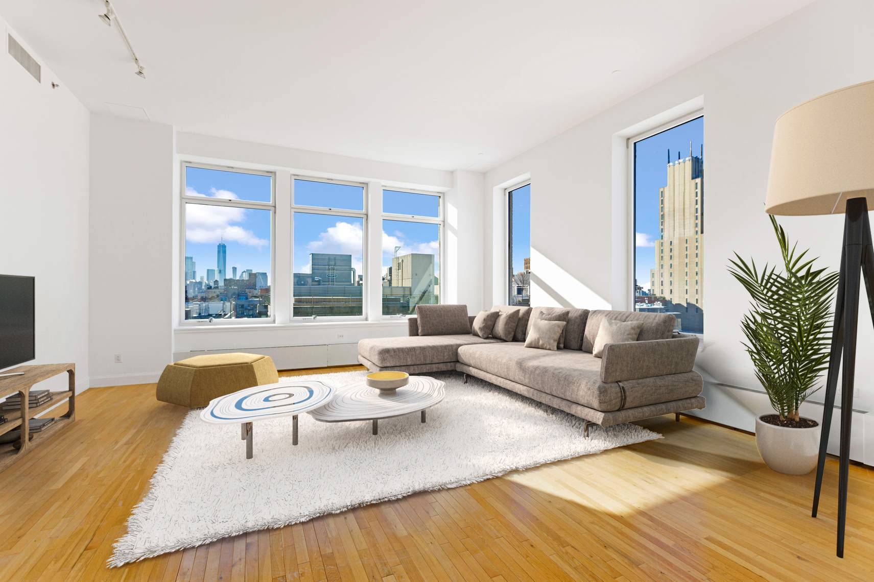 Rarely on the market, one of New York s most exclusive penthouses.