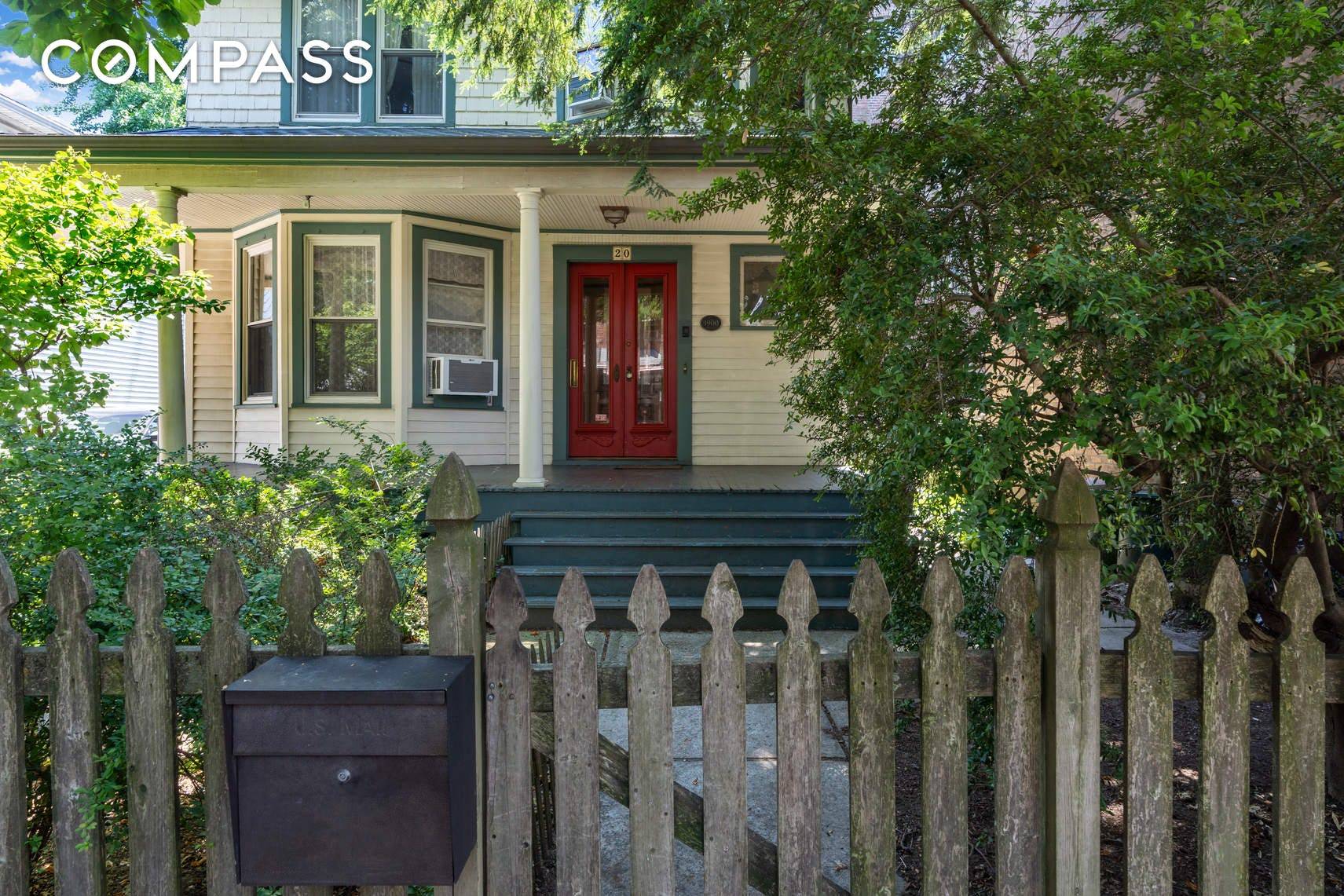 Welcome to 20 Lewis Place in Beverly Square West, a three story Victorian on a fenced in lot in a shady, family friendly block.