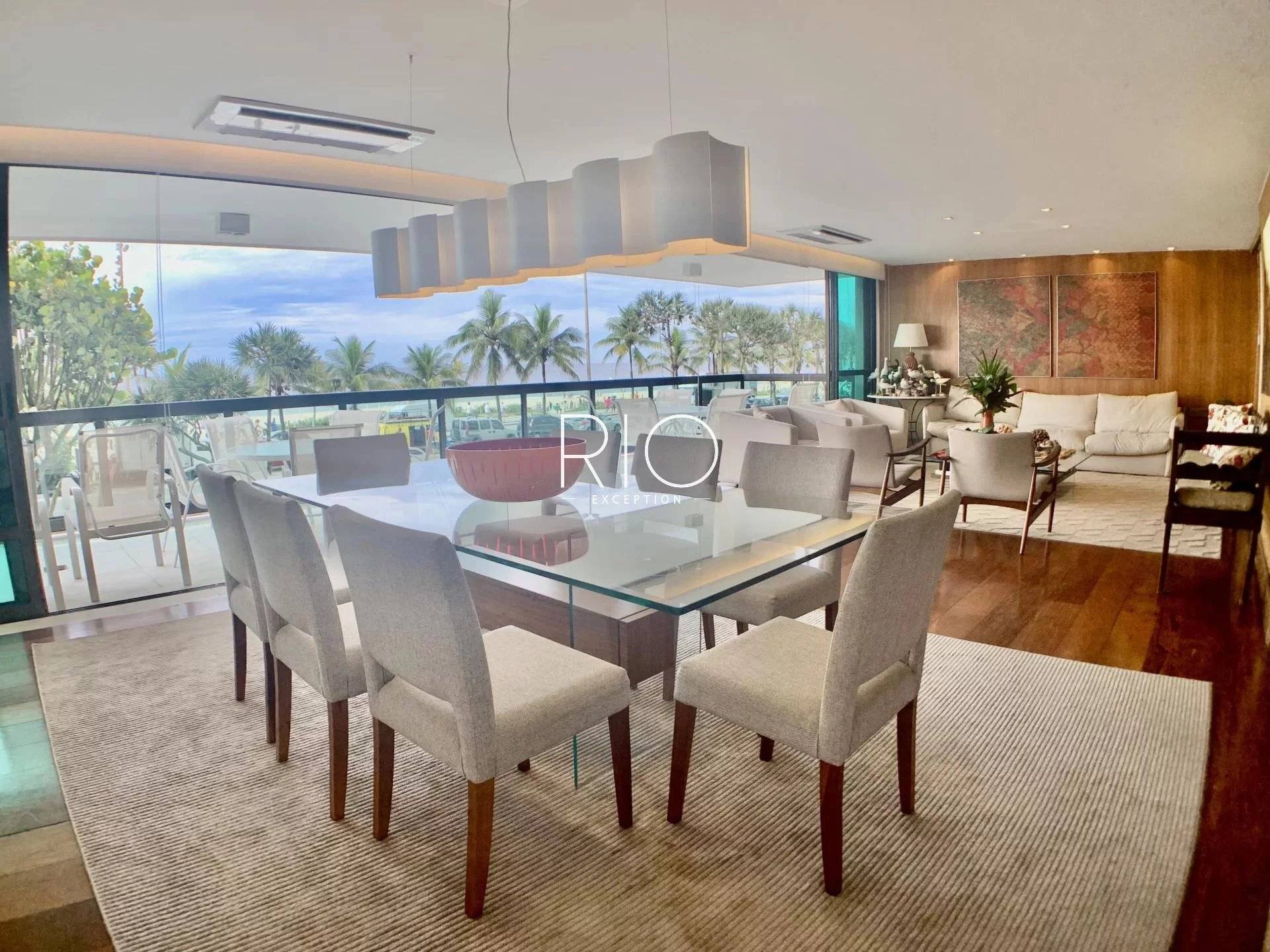 Ipanema Beachfront, sumptuous apartment of 264m2 + large balcony !
