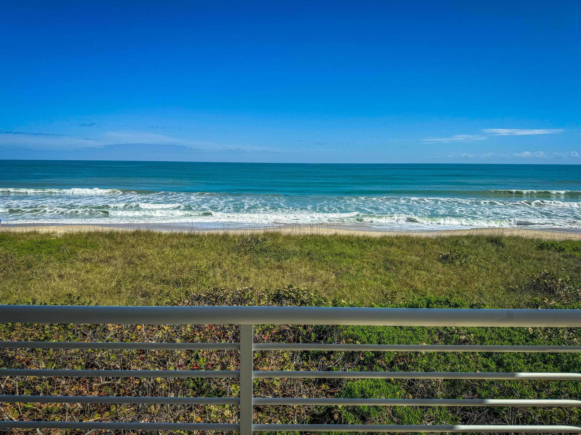 This is brand new construction and direct oceanfront with private access to wide sandy beaches, plus it is literally in the middle of a natural preserve.
