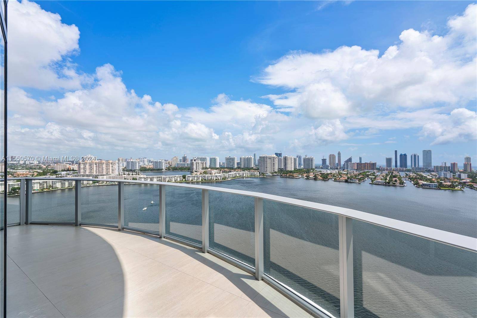Immerse yourself in luxury waterfront living at Marina Palm, Unit 2111, North Miami Beach, FL.