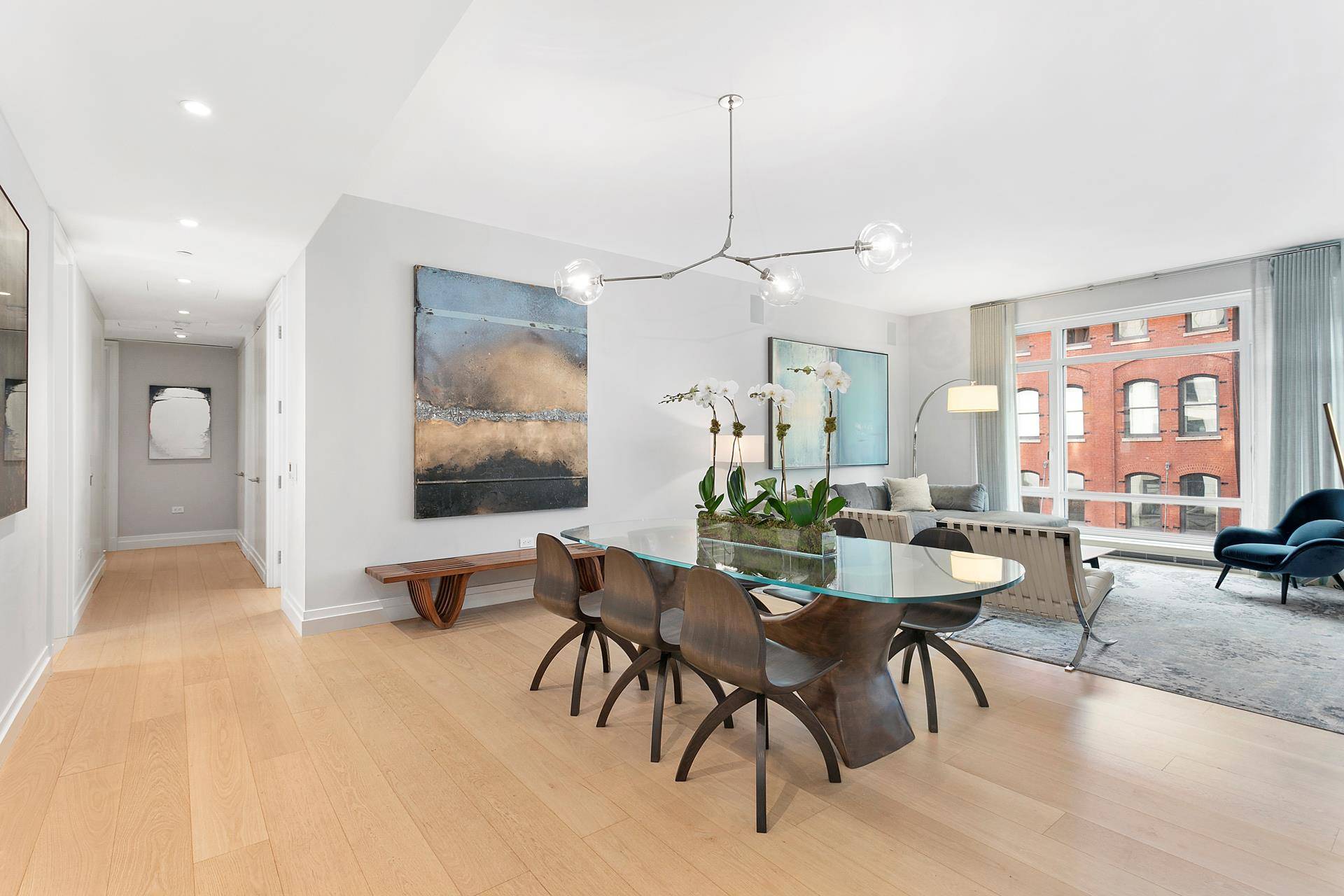 Welcome home to Residence 5F at 70 Vestry, undeniably Tribeca's premier address.