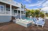 Pool sun shelf