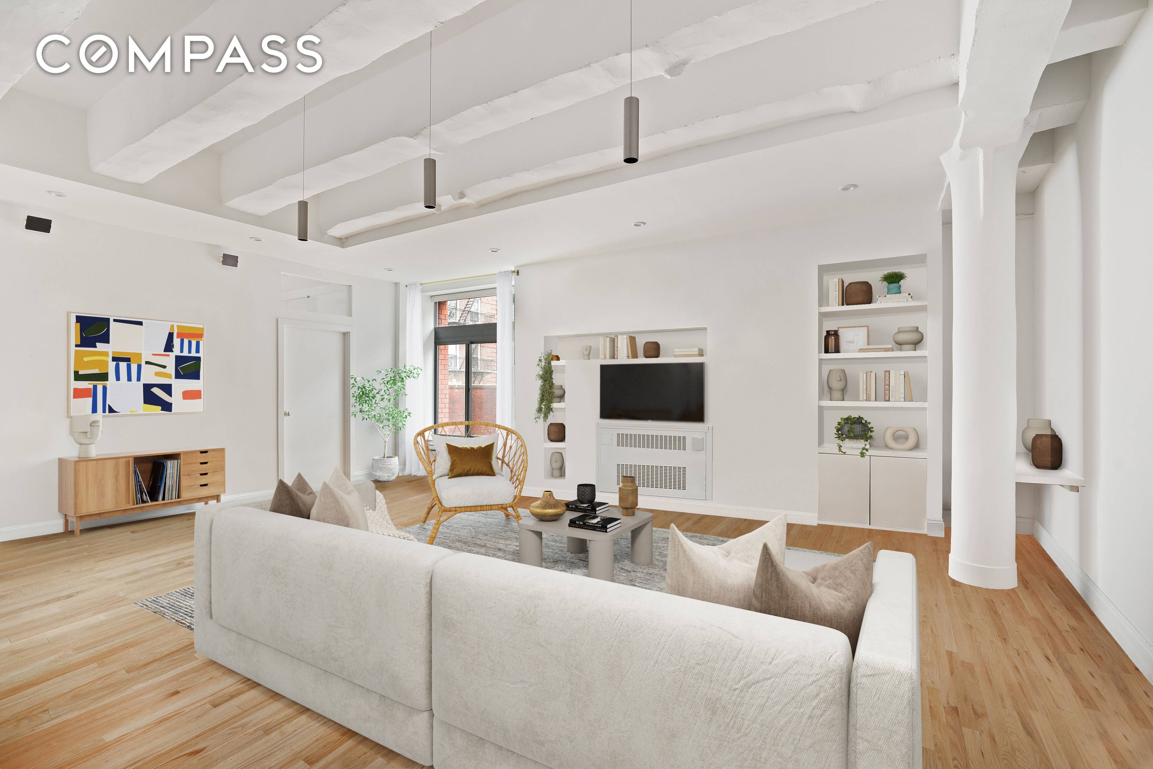 Welcome to apartment 3F, a sprawling 3 bedroom, 2 bathroom corner loft in the heart of Nolita !