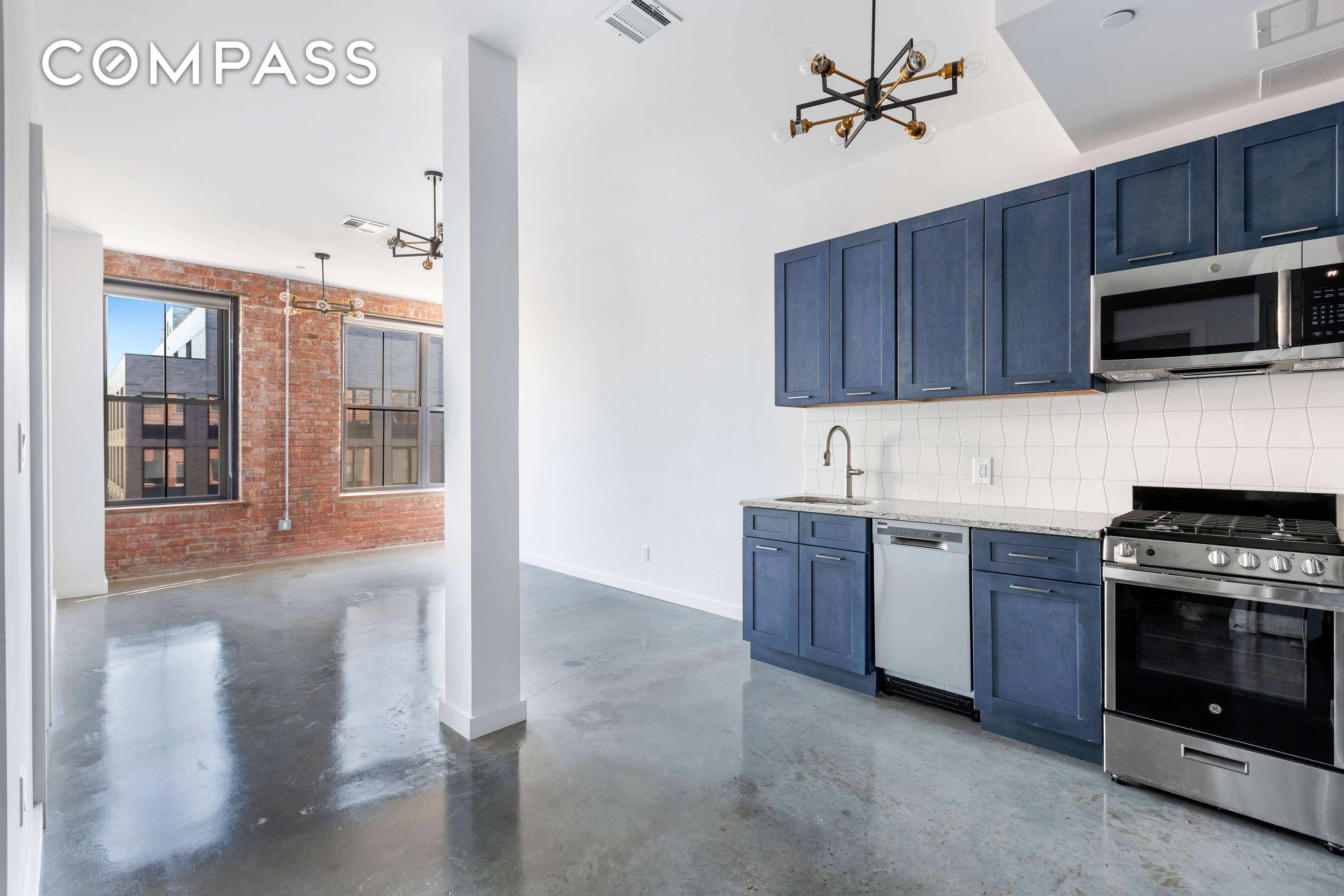 Authentic Williamsburg Northside loft with 2 large bedrooms, 2 full bathrooms in unit W D and tons of natural light.