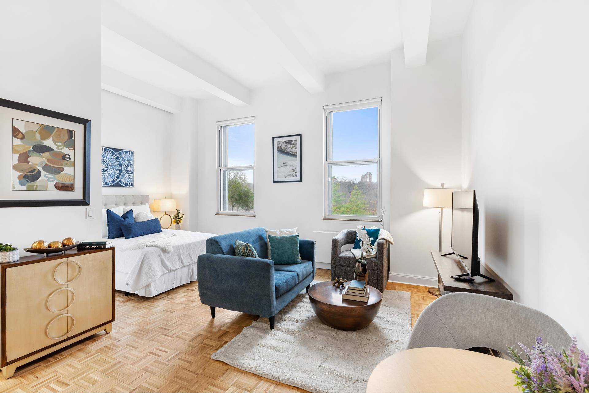 Discover the epitome of Manhattan living in this distinguished prewar condo, perfectly situated on renowned Fifth Avenue, offering an unrivaled view of Central Park.
