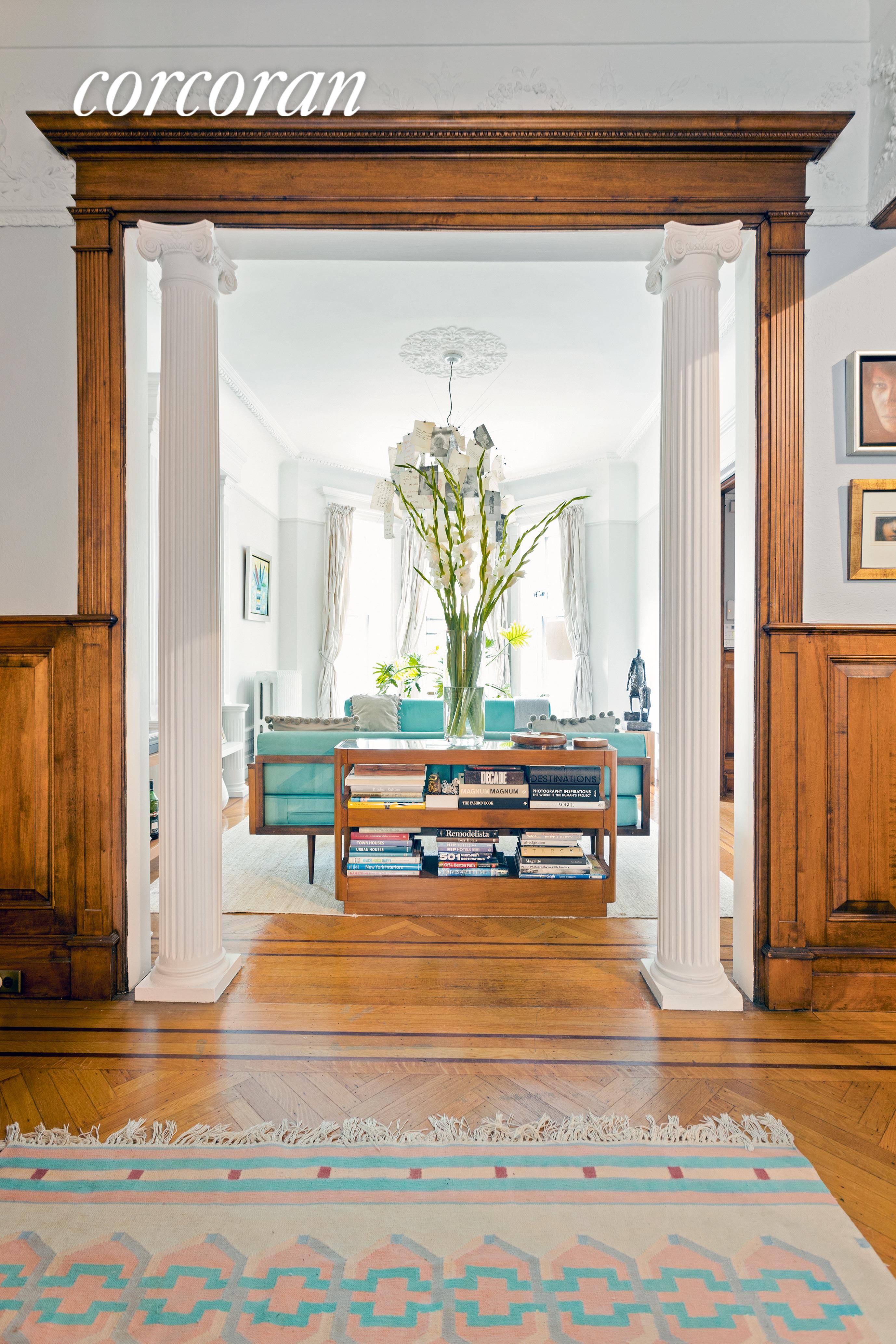 YouA re HOME ! This Exquisite TRIPLEX is a centrally located Park Slope townhouse.