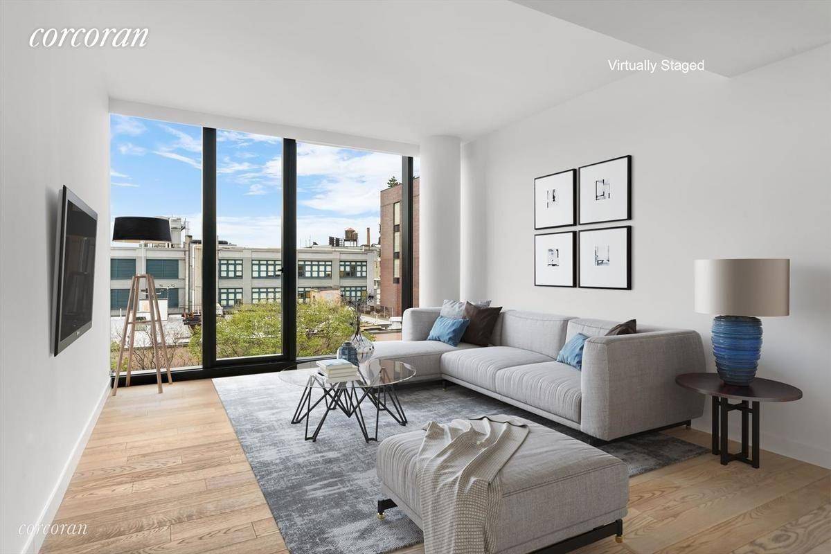 Perfect one bedroom at The CORTE, a brand new full service building in Long Island City.