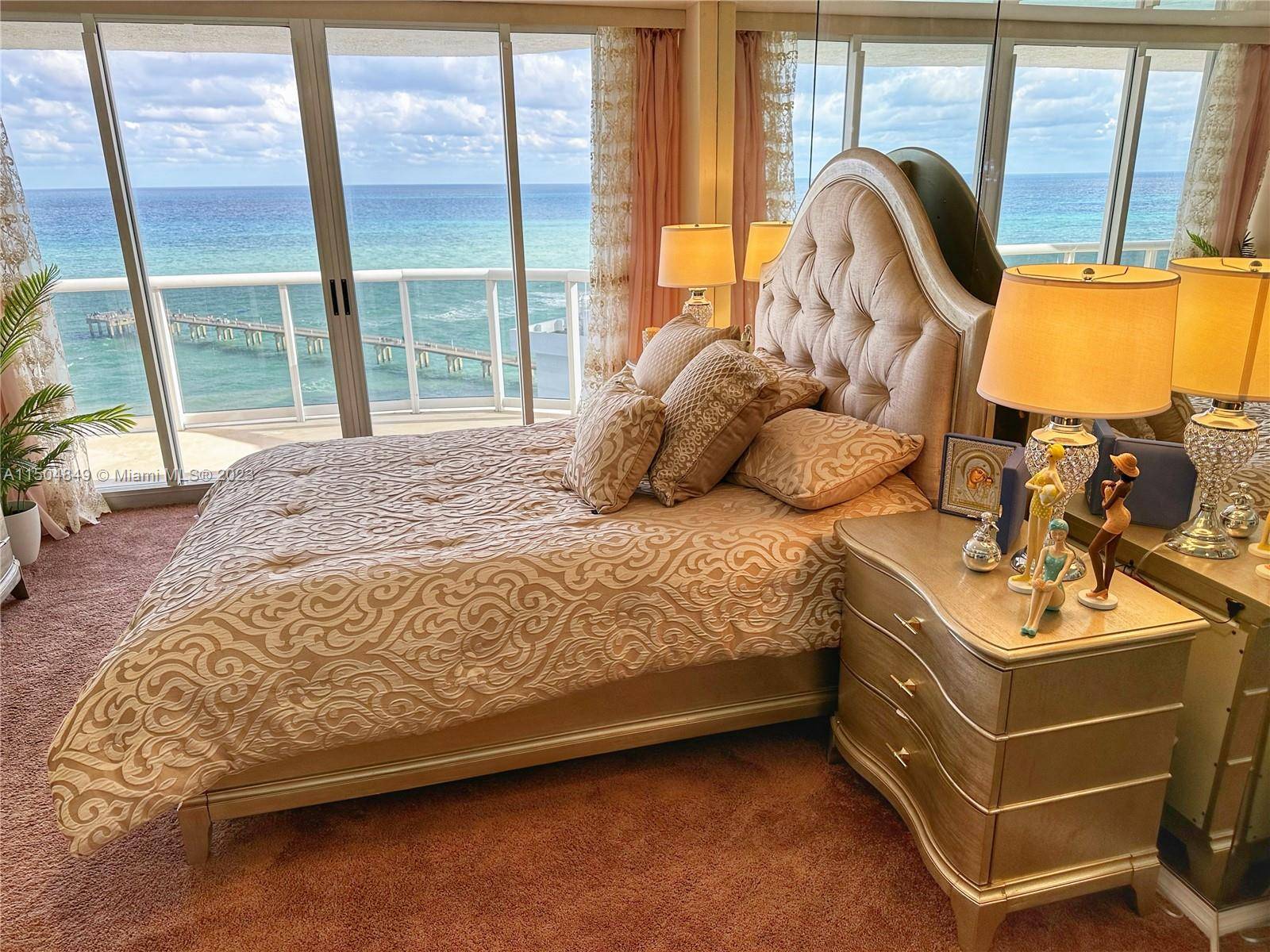Discover unparalleled beachfront living in this expansive 3 bedroom, 2 bathroom unit at Sands Pointe, Sunny Isles.