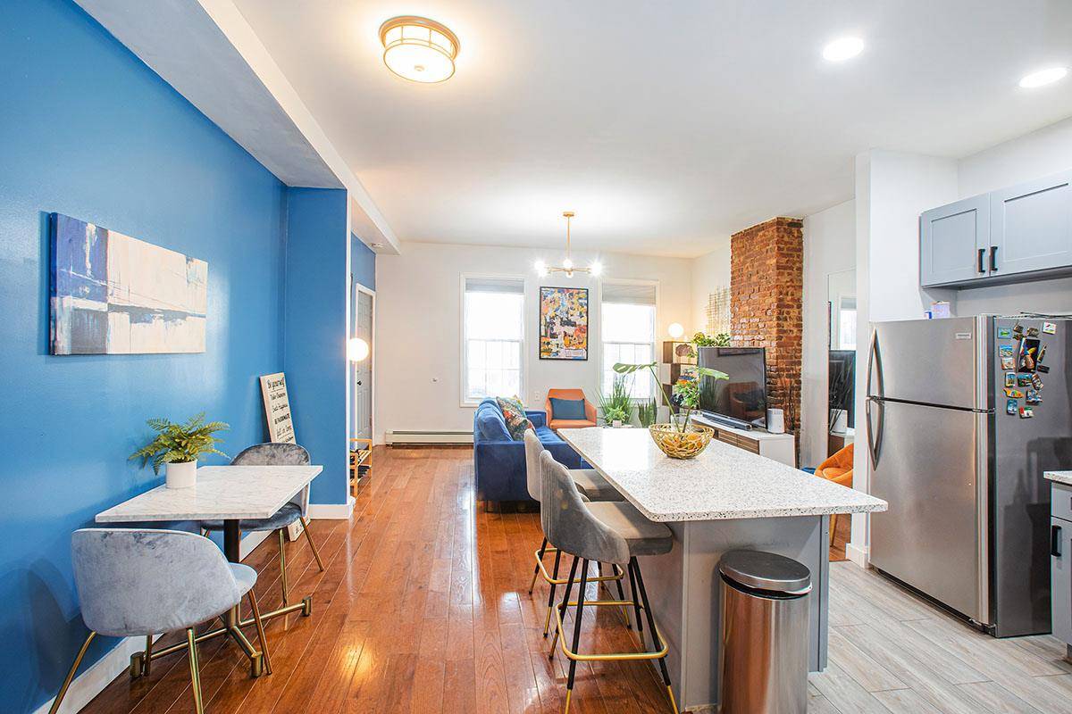 Come take a look at this beautifully renovated Crown heights 2 family home.