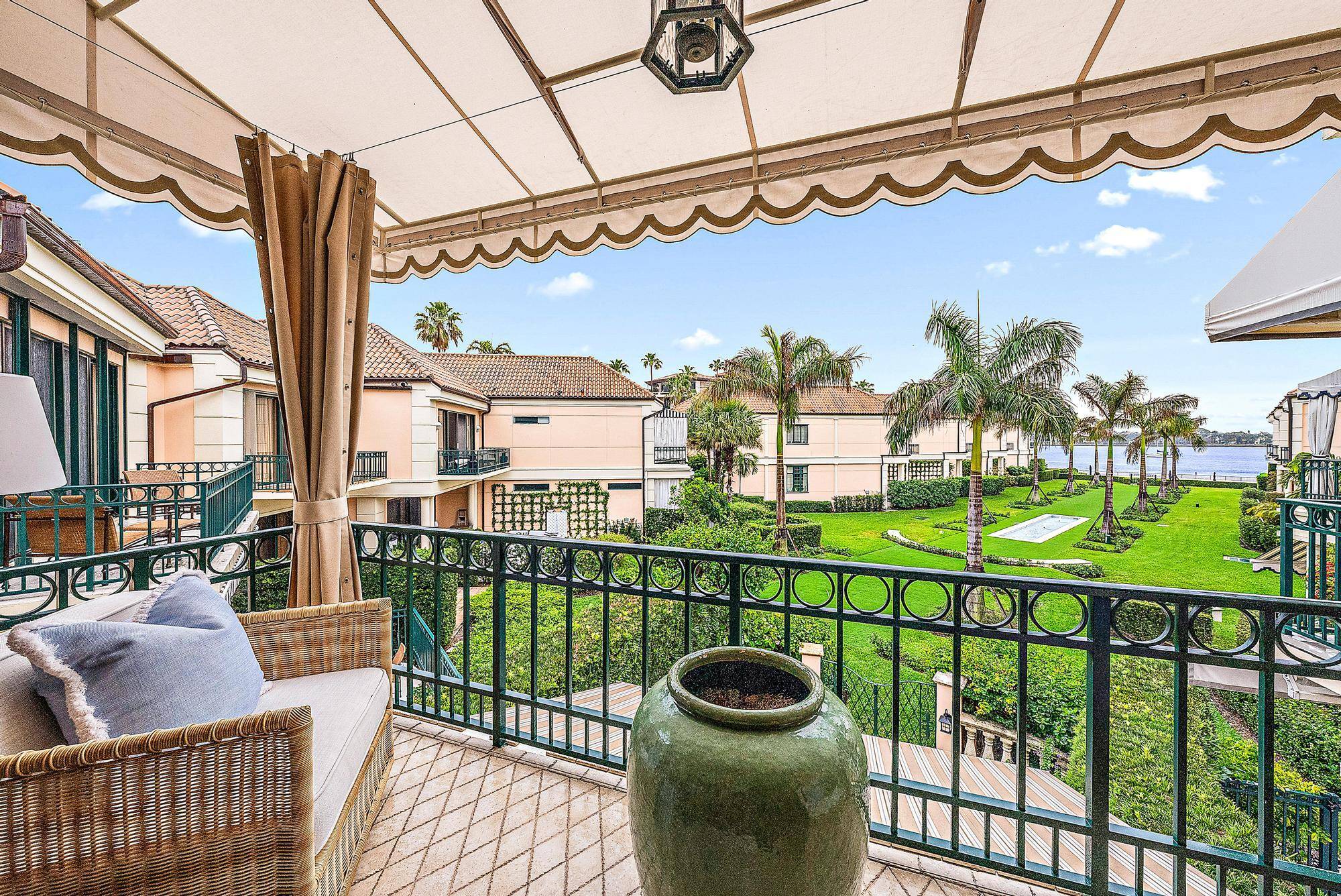 Sublimely located on the Intracoastal Waterway, this beautiful 3 BR, 4.