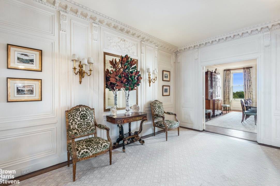 Classic elegance and a sense of grandeur characterize this exceptional nine room apartment which is located in a prime Fifth Avenue building.