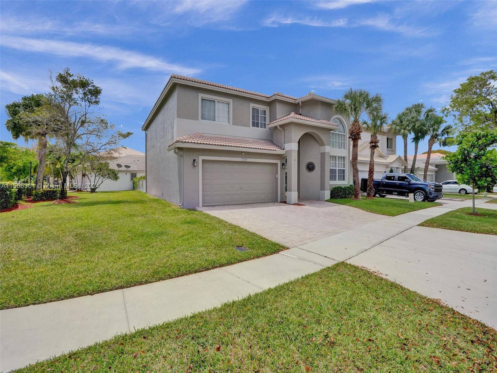 This rarely available 4 bed 3 bath home plus loft in highly desirable Pembroke Isles is move in ready !