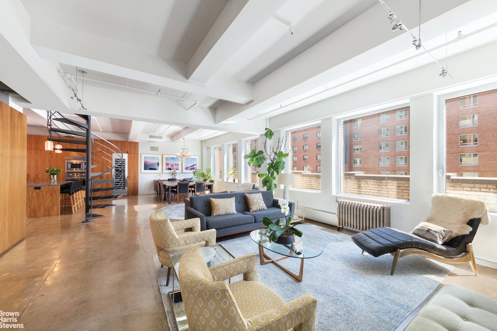 Experience the epitome of luxury living in this exceptional penthouse loft perched atop a magnificent Art Deco building in the coveted Hudson Yards neighborhood.