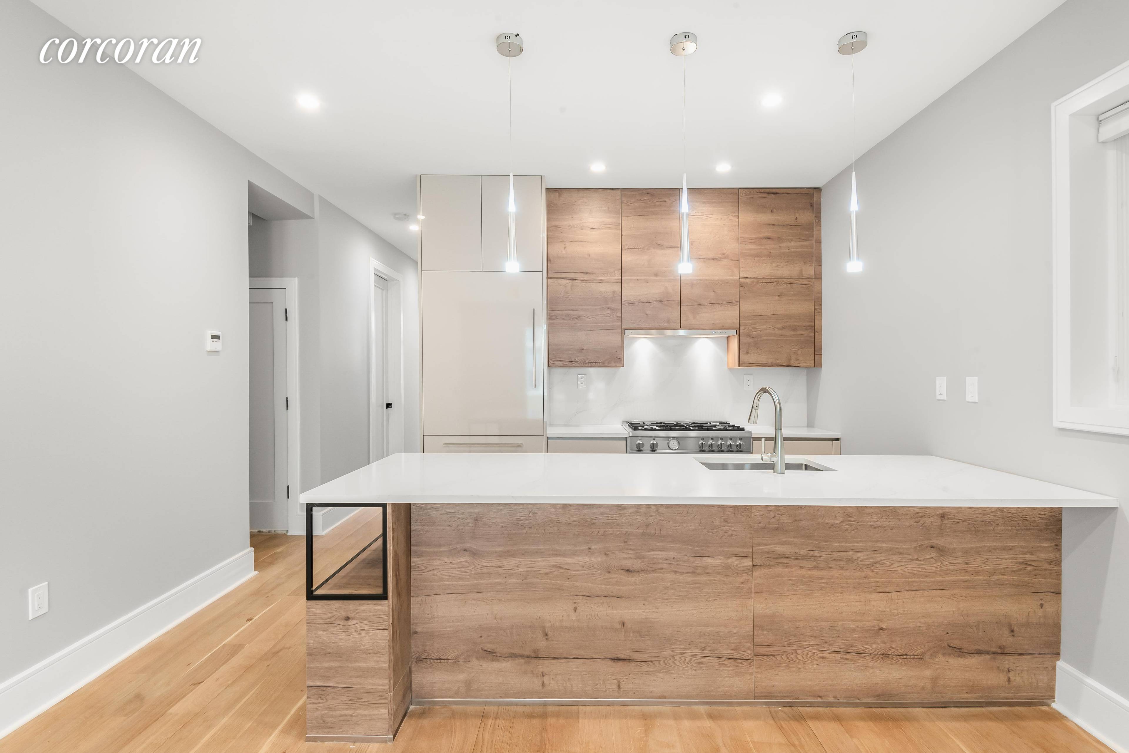 541 Lafayette Avenue is a brand new boutique condominium building on the Clinton Hill Bedford Stuyvesant border, featuring three enormous units, each with private outdoor space.