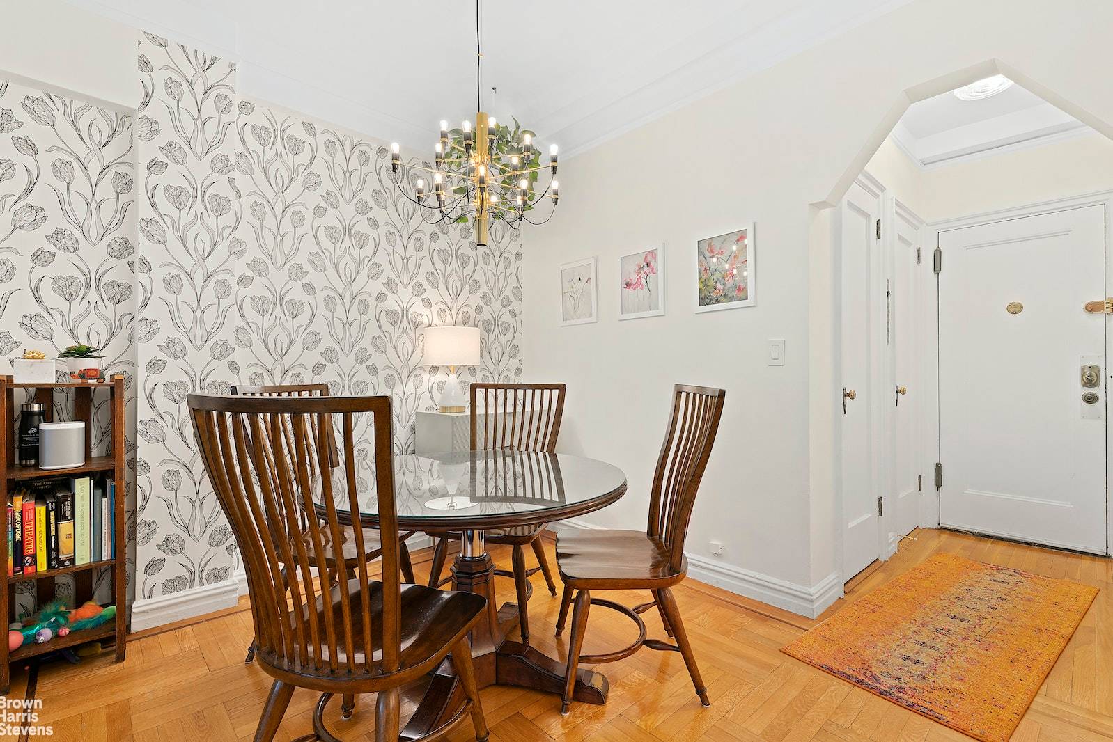 Completely renovated pre war co op now available in Manhattan's serene enclave of Hudson Heights.