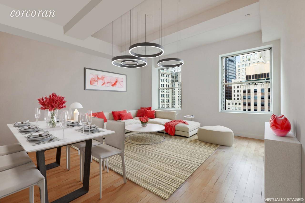 Beautiful and expansive loft like Studio in the building known as Downtown By Starck.