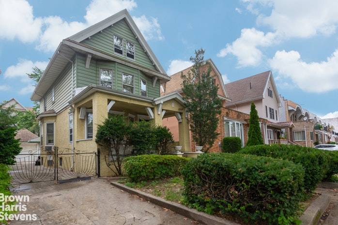 Prime Bensonhurst ! This spacious, fully detached Victorian style house sits on a 33x100 lot and is awaiting your tender loving care and imagination to restore it to its original ...