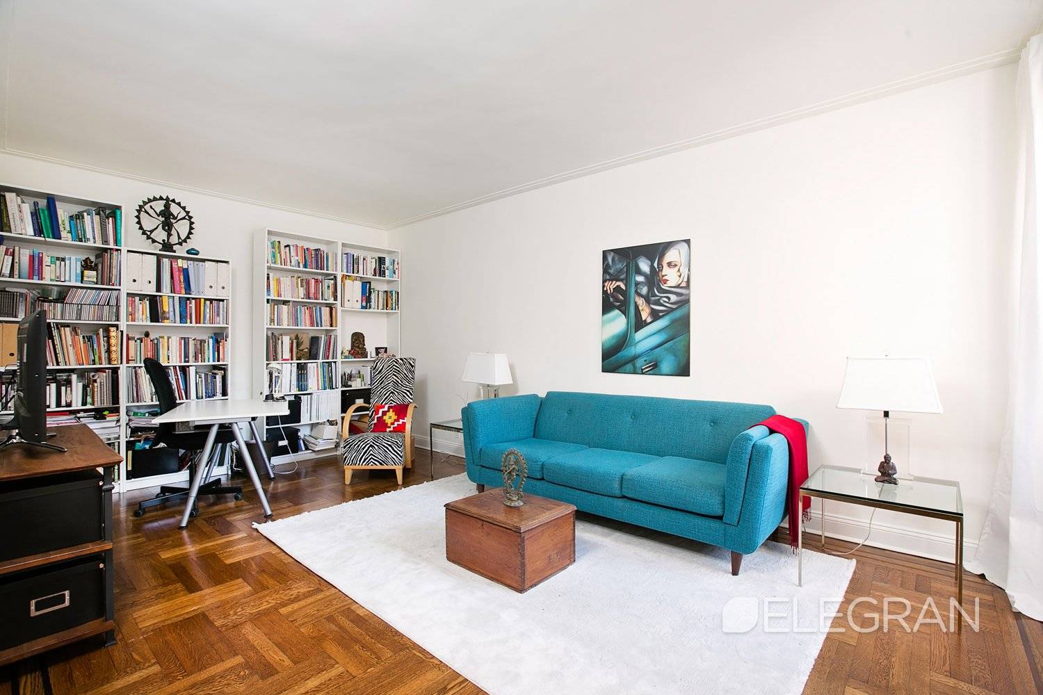 Sunny top floor 1 bedroom apartment available now with timeless, carefully thought out details including modern upgrades that blend seamlessly with the Art Deco features that contribute to its massive ...