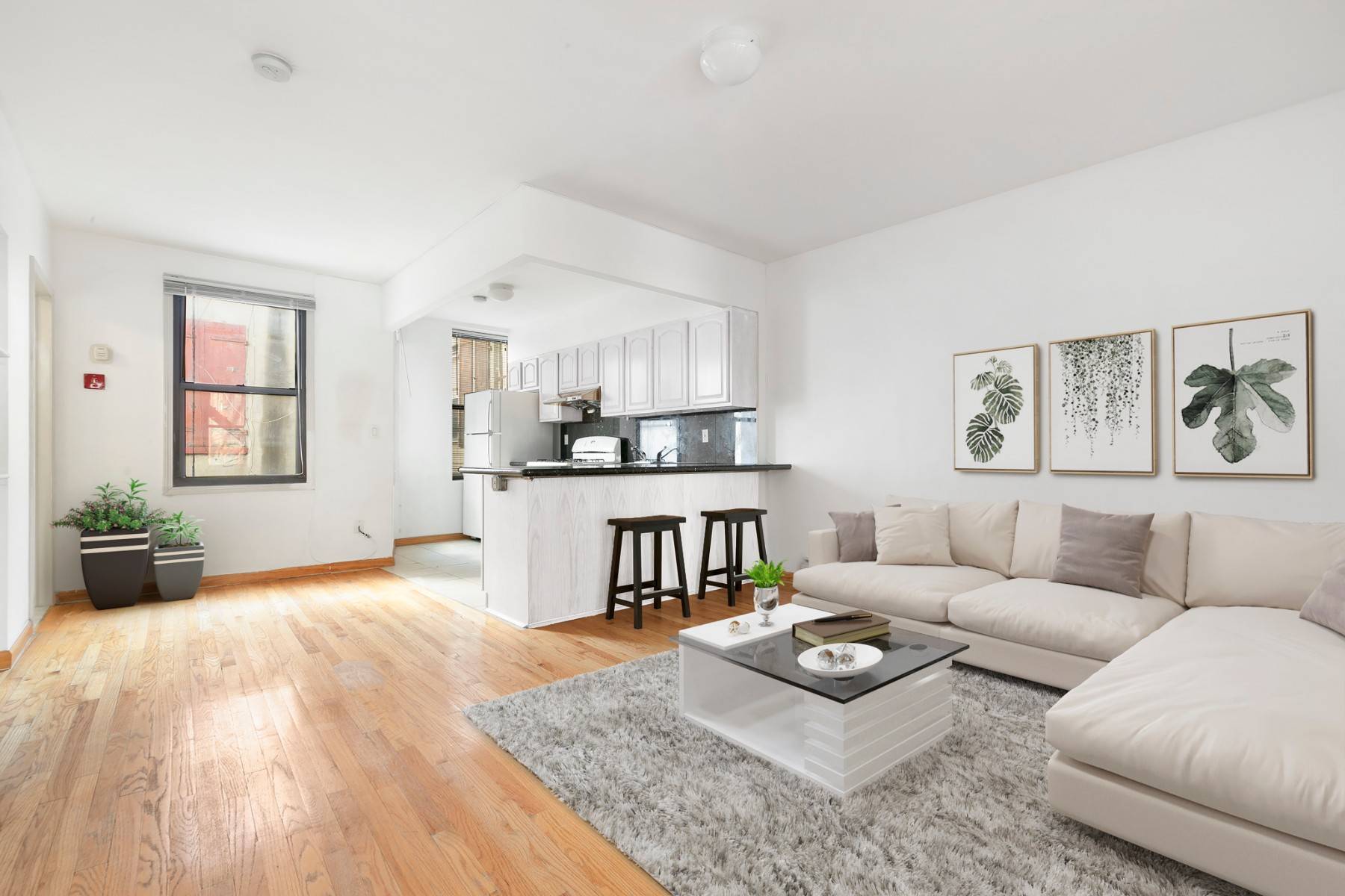 Welcome home to your Gorgeous and sun filled two bedroom apartment with unobstructed loft views of Centre Street situated between 2 of the most desirable neighborhoods in Manhattan.
