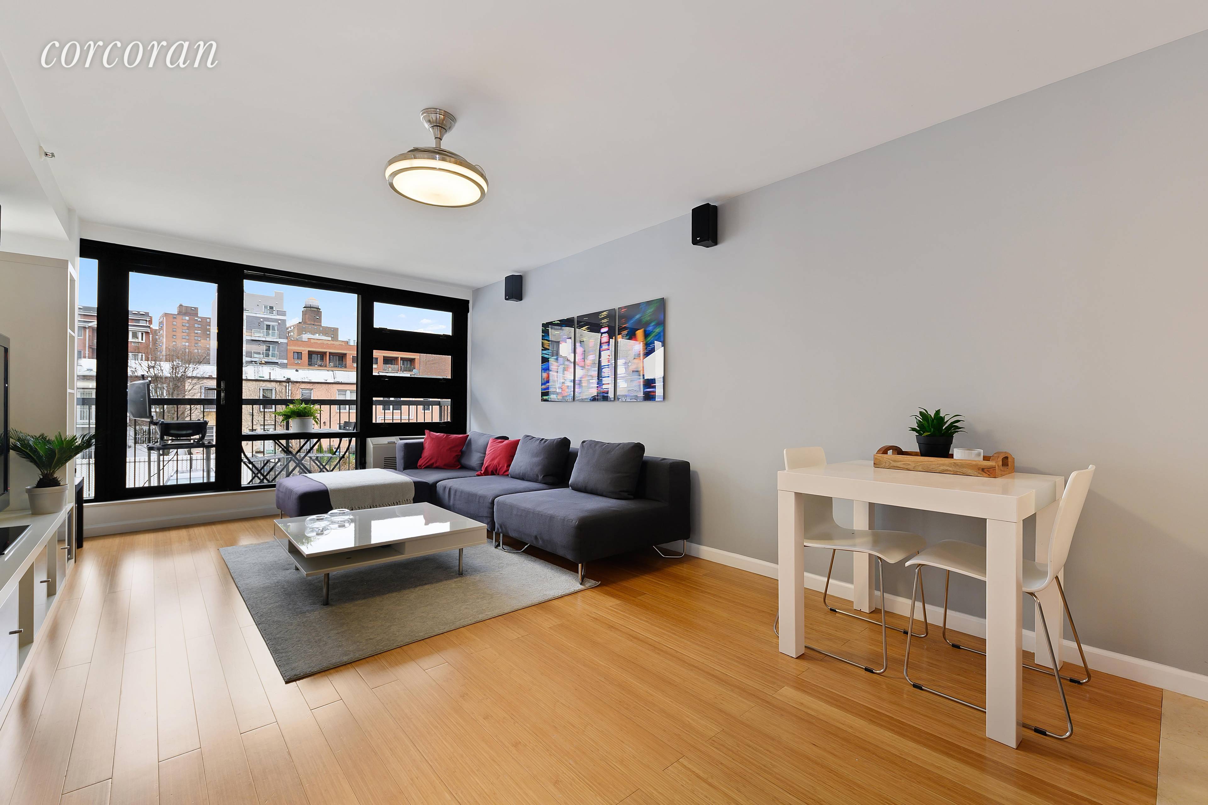 A spacious, modern one bedroom apartment with parking and storage can be yours in Prime Astoria.