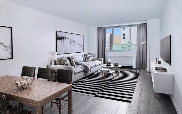 This RENOVATED east facing ONE BEDROOM ONE BATHROOM apartment has SPECTACULAR views overlooking the park, features a large open kitchen and great closet space.
