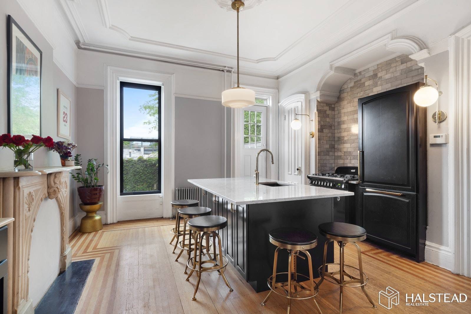 Back on the market ! Located on a landmarked block in exciting Crown Heights, this four story two family Italianate brownstone will capture your heart.